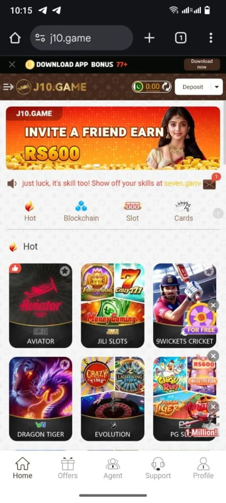 J10 Game banner image